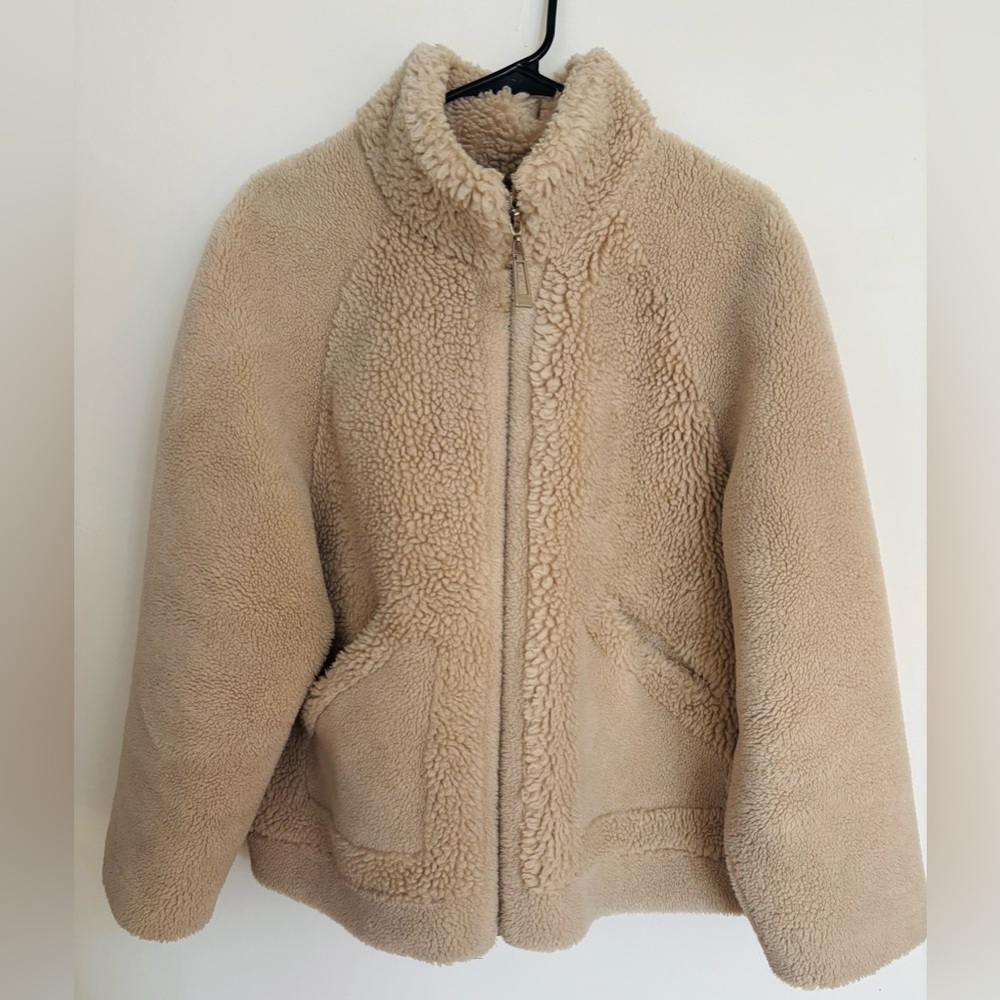 Cropped Sherpa Jacket